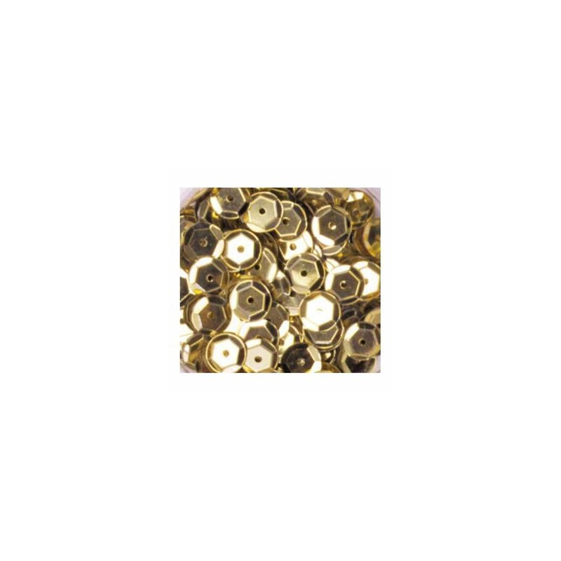 Paillettes  metallizzate oro