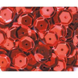Paillettes  metallizzate rosso