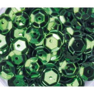 Paillettes  metallizzate verde