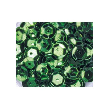 Paillettes  metallizzate verde