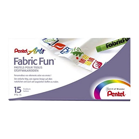 Pastelli per tessuto 15pz starter kit