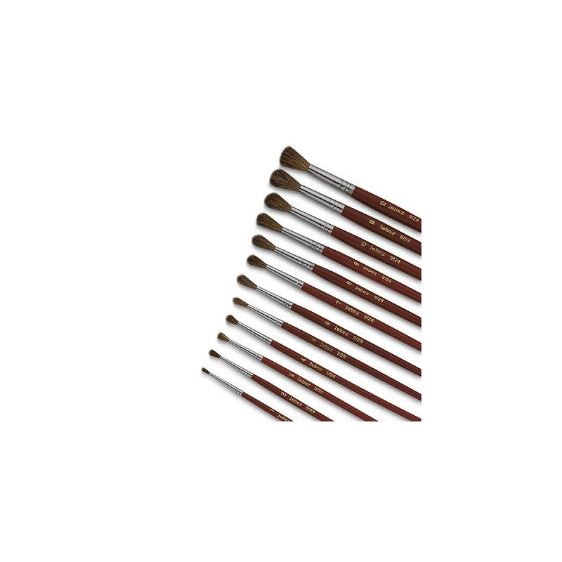 Pennello punta tonda pelo di pony  n.3