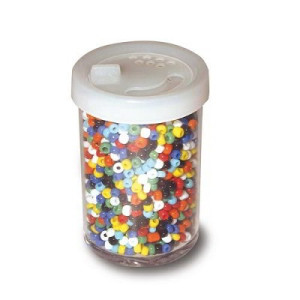 Perline in vetro 25ml. assortiti