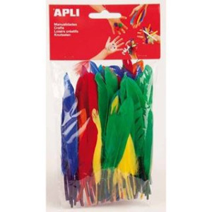 PIUME COLORI ASS. 100PZ Apli