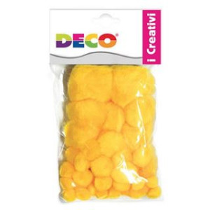 Pompons gialli 40pz