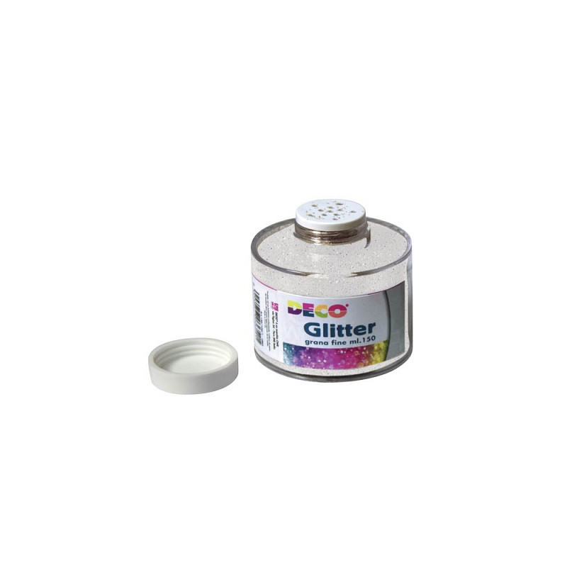 Porporina GLITTER bianca iride A GRANA FINE ML.150