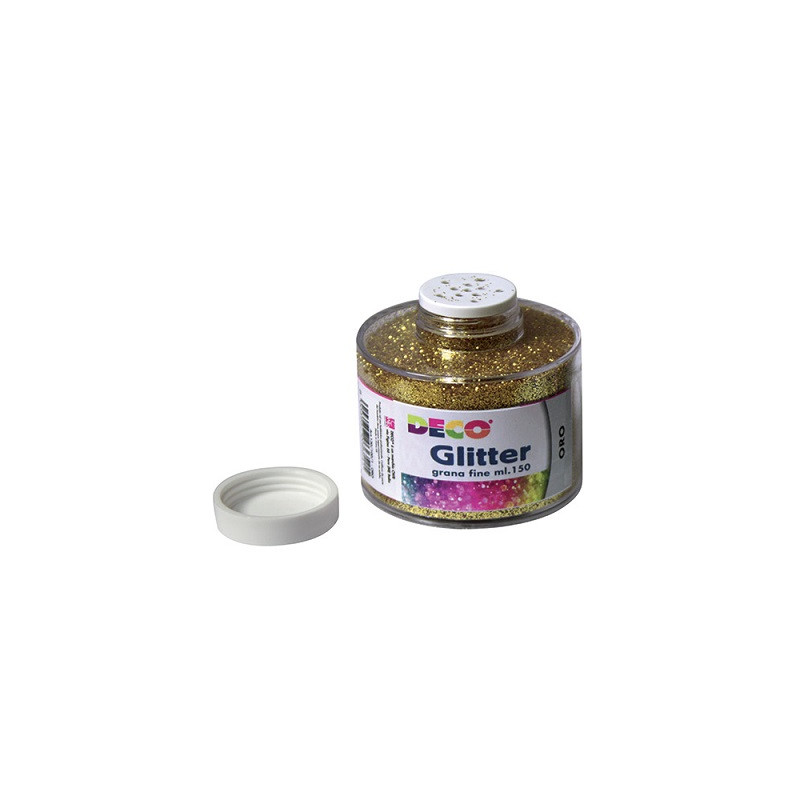 Porporina GLITTER oro A GRANA FINE ML.150