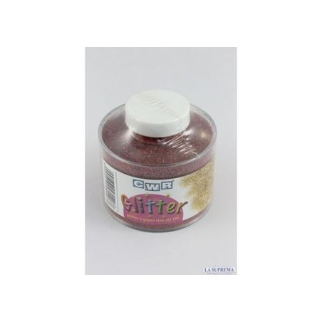 Porporina GLITTER rosso A GRANA FINE ML.700