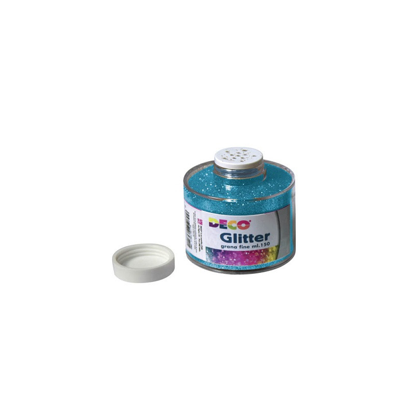 Porporina GLITTER turchese A GRANA FINE ML.150