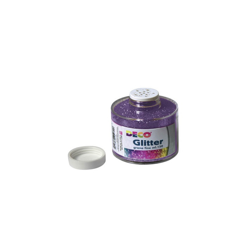 Porporina GLITTER viola A GRANA FINE ML.150