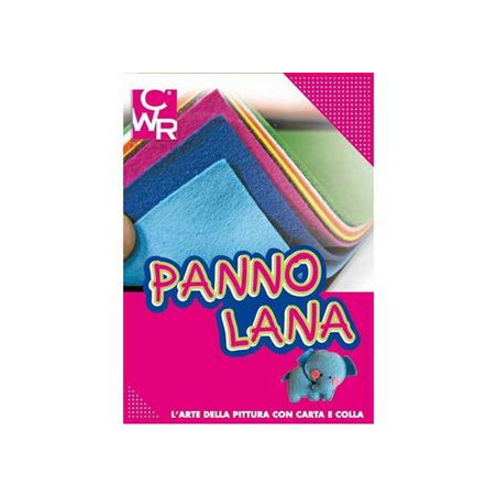 Rotolo Panno lana-pezza-lenci cm45x90 rosso