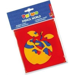 Set 6 stencil frutta
