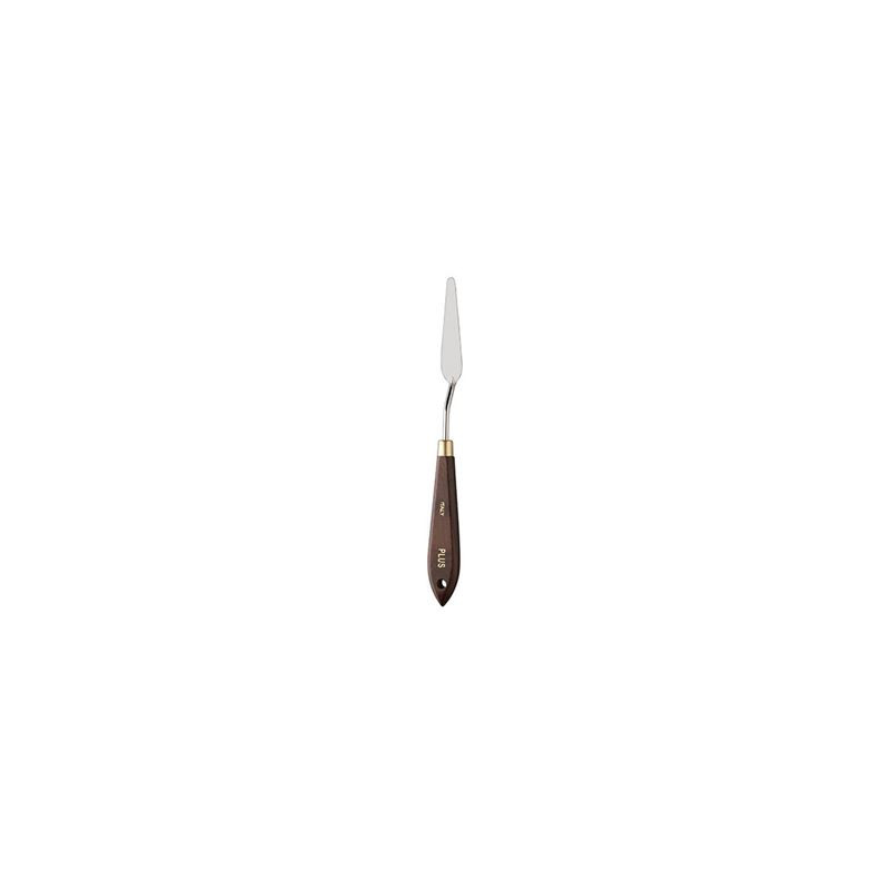 Spatola in metallo impugnatura legno per pittura n.35 cm.112x21