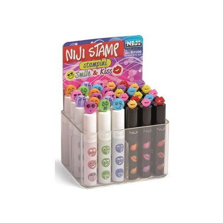 Stampini emoticon Smile & Kiss
