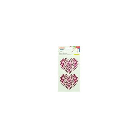 Stickers adesivi strass  Cuori