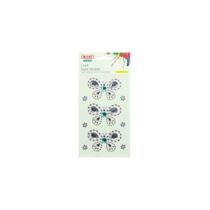Stickers adesivi strass farfalle