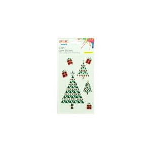 Stickers adesivi strass Natalizio