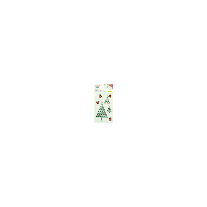Stickers adesivi strass Natalizio
