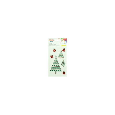 Stickers adesivi strass Natalizio