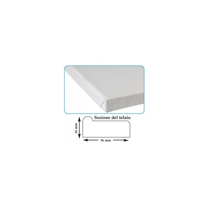 Telaio Tela per pittura 30x60 cwr