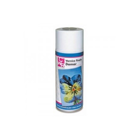 Vernice finale spray per pittura a olio e acrilica CWR 400ml