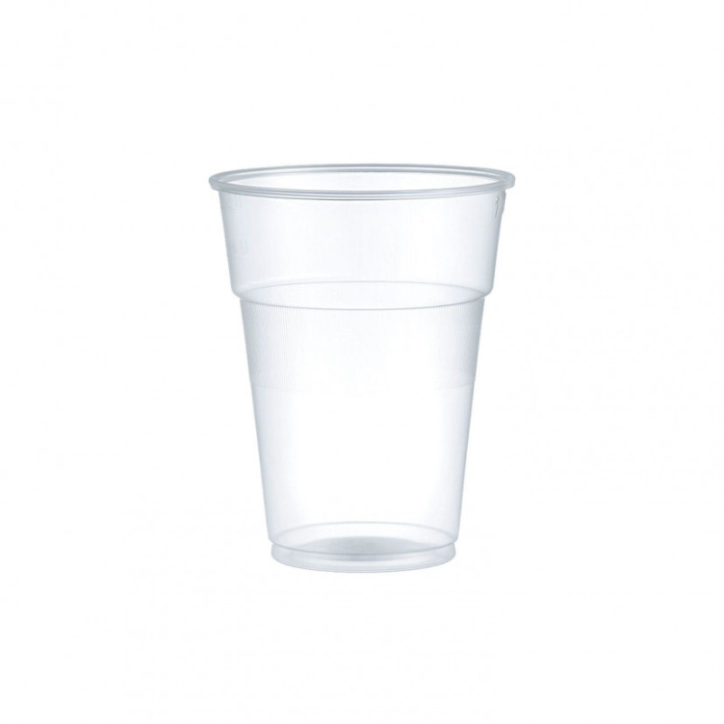 Bicchieri Acqua 250cc in plastica trasparente 25pz