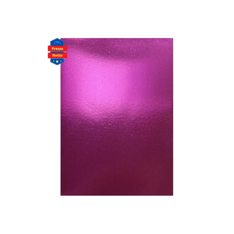 Cartoncino Fabriano alluminio  50x65 fuxia