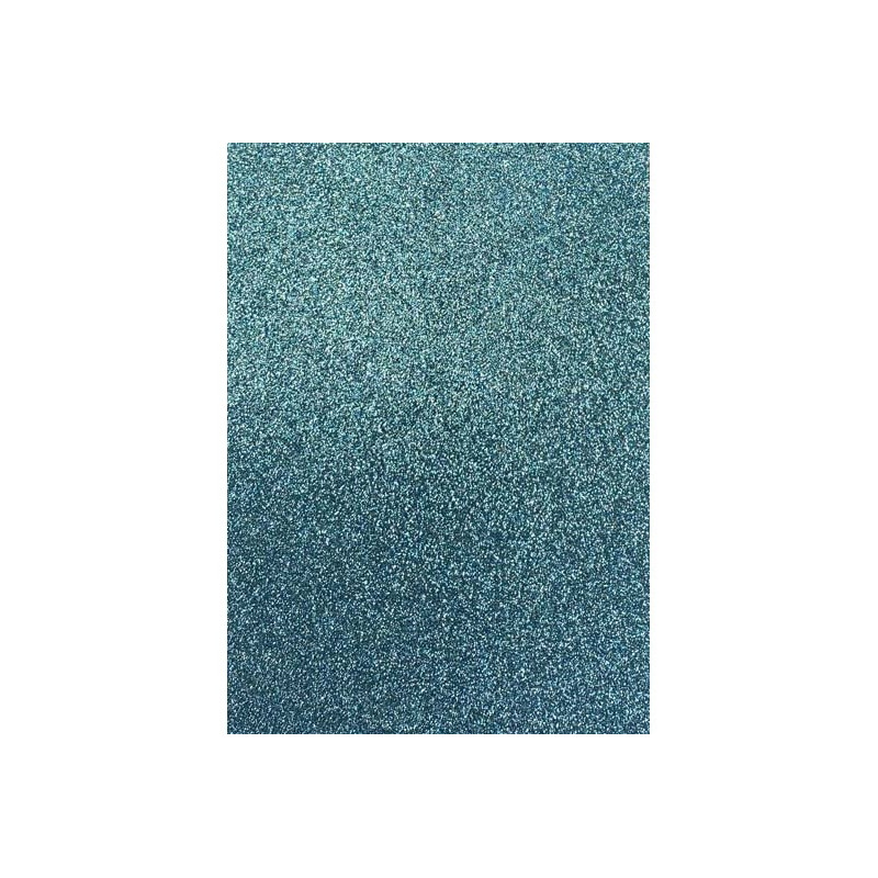 Cartoncino Fabriano glitterato  50x65 celeste 330gr