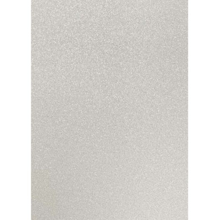 Cartoncino Fabriano glitterato A4 bianco 3pz
