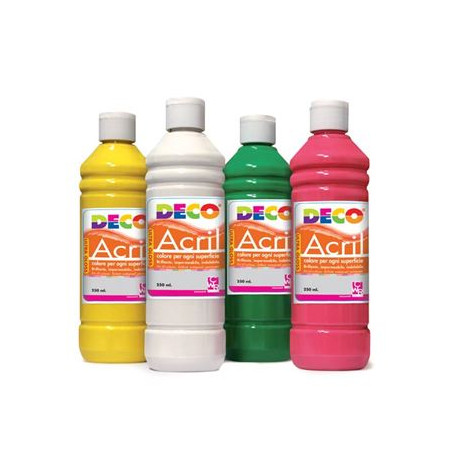 Colori a tempera acrilica 250gr Bronzo DECO