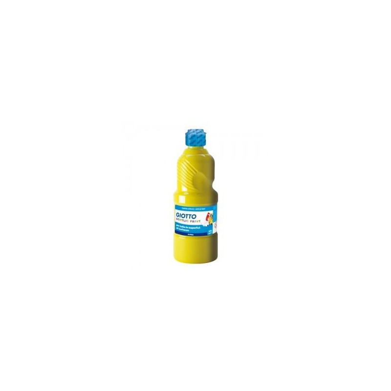 Colori a tempera acrilica giallo 250gr giotto