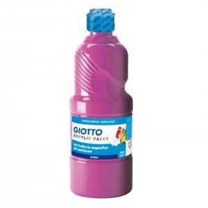 Colori a tempera acrilica magenta 500gr giotto