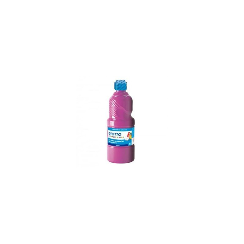 Colori a tempera acrilica magenta 500gr giotto