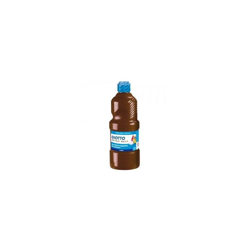 Colori a tempera acrilica marrone 250gr giotto
