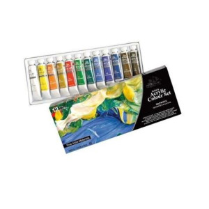 Colori a tempera acrilica ml.12 12pz