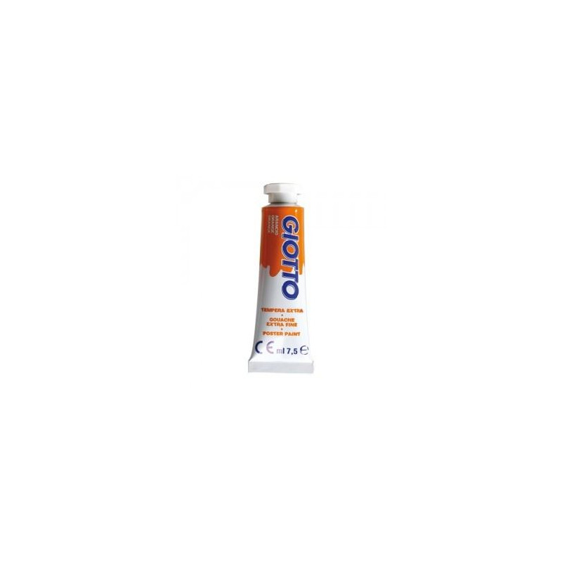 colori a tempera giotto tubo 3 arancio da 7,5ml