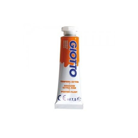 colori a tempera giotto tubo 3 arancio da 7,5ml