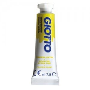 colori a tempera giotto tubo 3 giallo primario da 7,5 ml