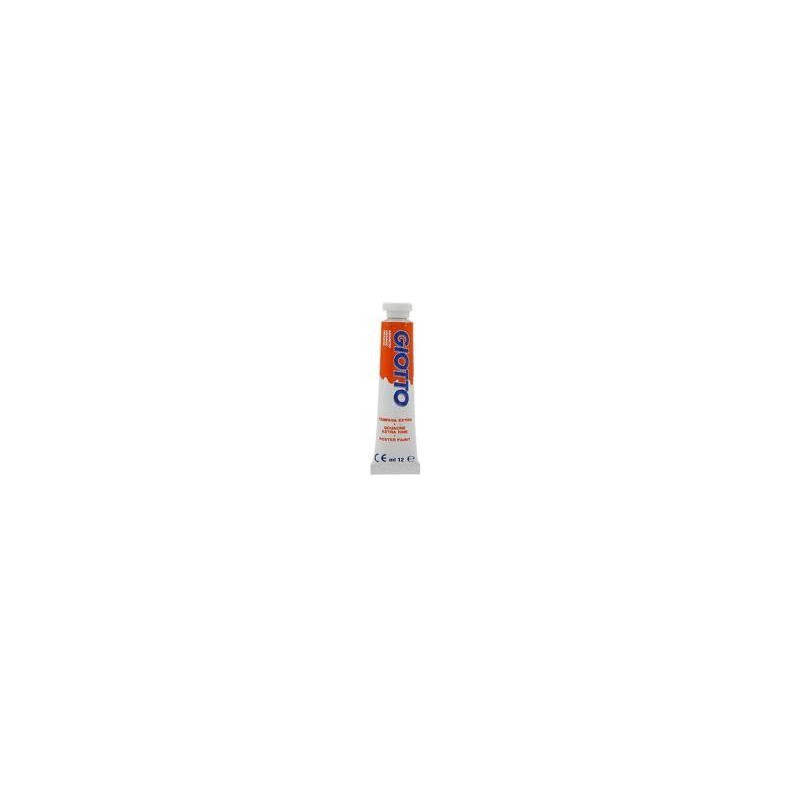 Colori a tempera giotto tubo 4 arancio da 12ml