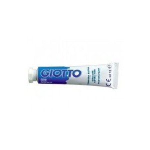 Colori a tempera giotto tubo 4 cyano da 12ml