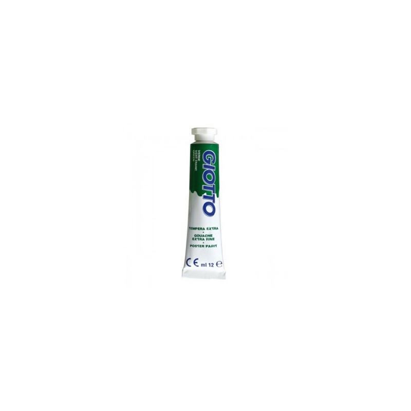 Colori a tempera giotto tubo 4 verde da 12ml