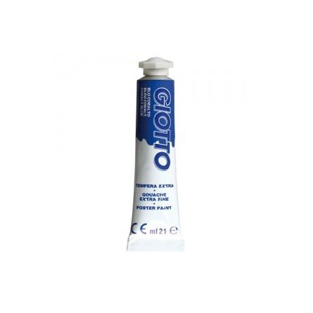 Colori a Tempera giotto tubo 7 blu cobalto da 21 ml