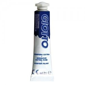 Colori a Tempera giotto tubo 7 blu oltremare da 21 ml