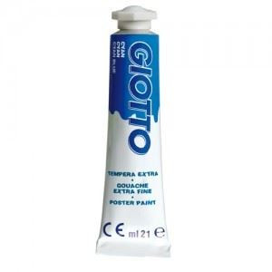 Colori a tempera Giotto tubo 7 ciano da 21ml