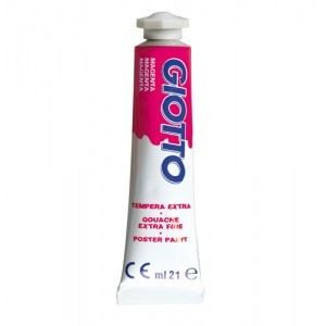Colori a Tempera giotto tubo 7 magenta da 21 ml
