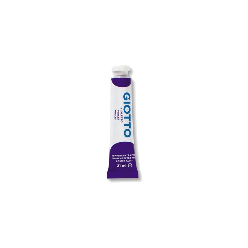 Colori a Tempera giotto tubo 7 violetto da 21 ml