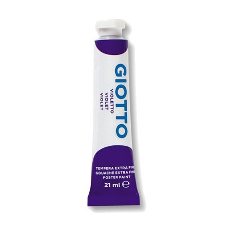 Colori a Tempera giotto tubo 7 violetto da 21 ml