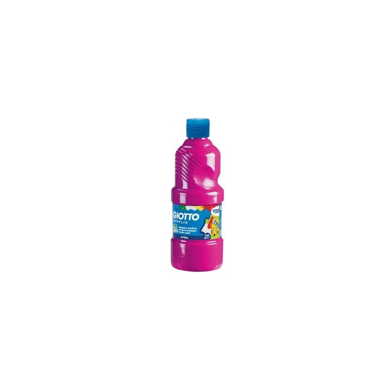 Colori a tempera perla Giotto magenta 250ml
