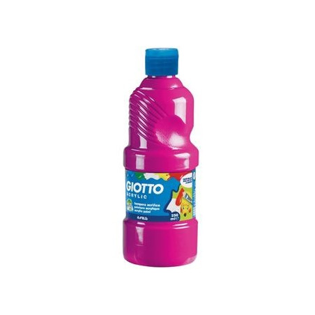 Colori a tempera perla Giotto magenta 250ml