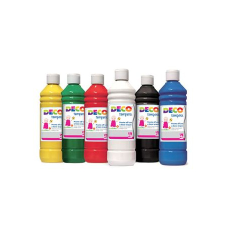 Colori a Tempera Pronta CWR 250ml blu cyano